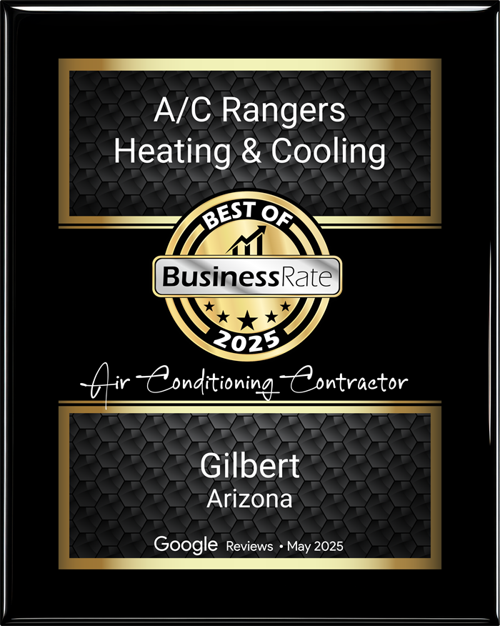 Best of BusinessRate 2025 — Air Conditioning Contractor, Gilbert, Arizona